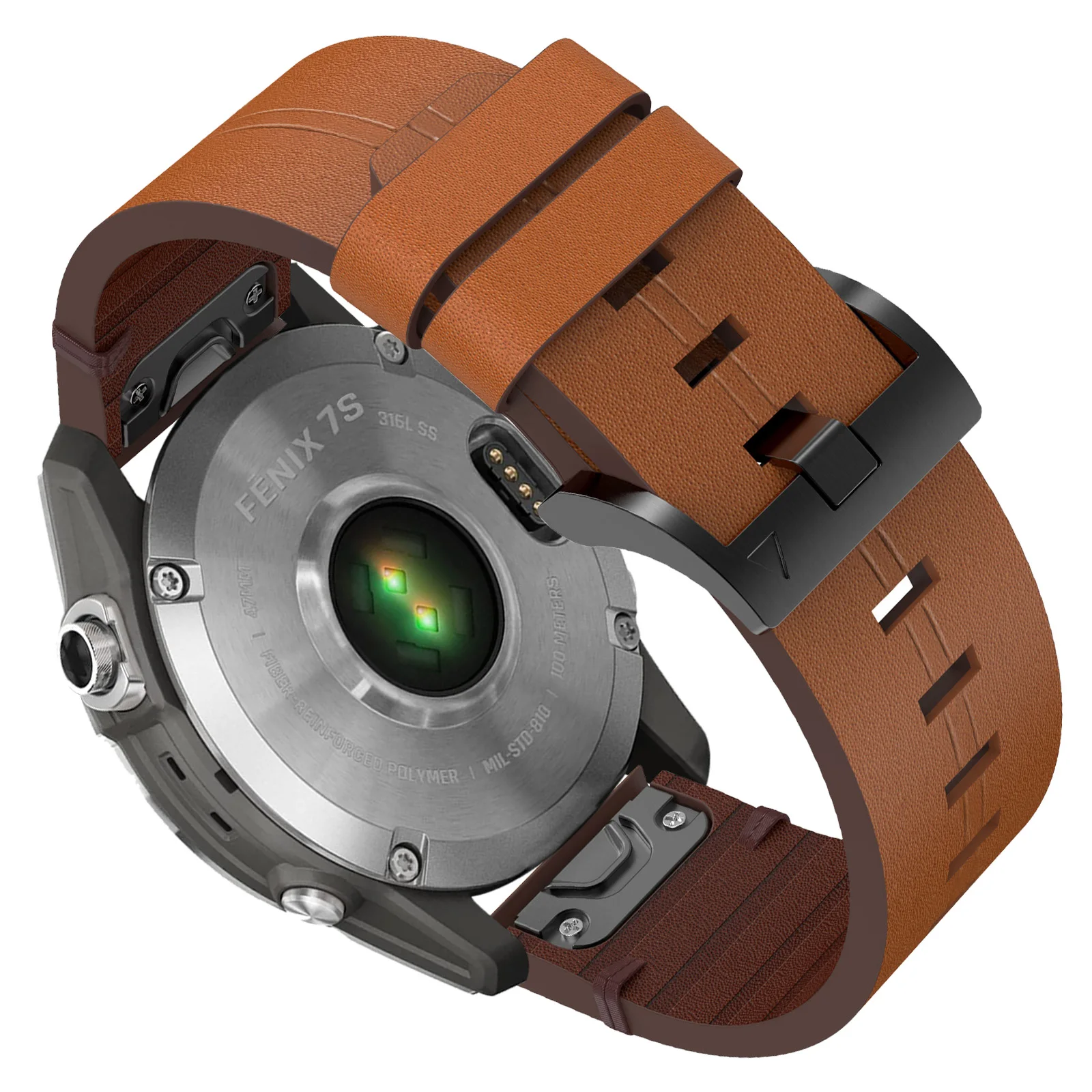 Per Garmin Fenix 7 7X 7S 5 5X Plus 5S 6 6X Pro Smart Watch cinturino in pelle cinturino 20 22 26mm cinturino da polso Quick Fit