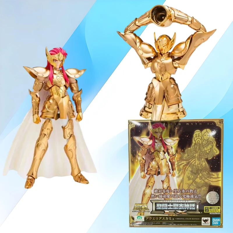 

BANDAI Saint Cloth Myth AQUARIUS CAMUS Оригинальное цветное издание в наличии, аниме-фигурки, модели игрушек