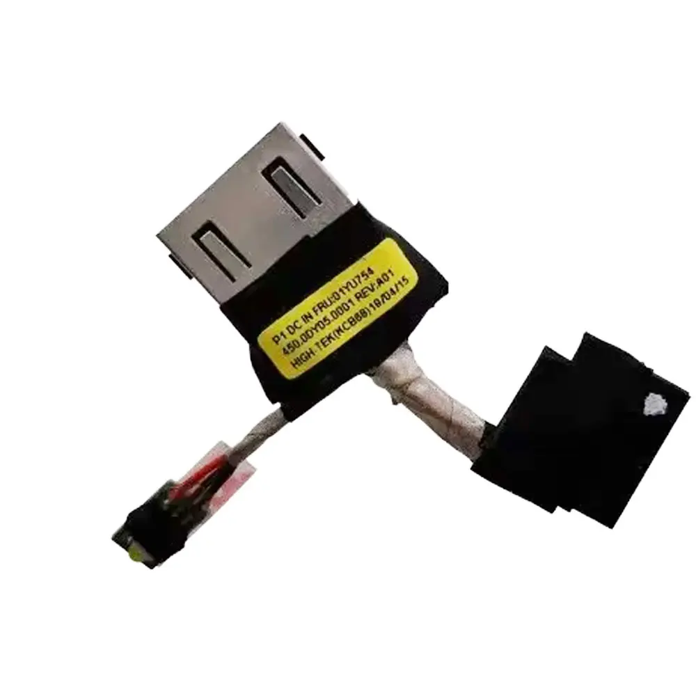 For Lenovo ThinkPad X1 Extreme P1 Gen 1 2 3 Laptop DC Power Connector Jack DC-IN Charging Flex Cable 01YU754 450.0DY05.0001