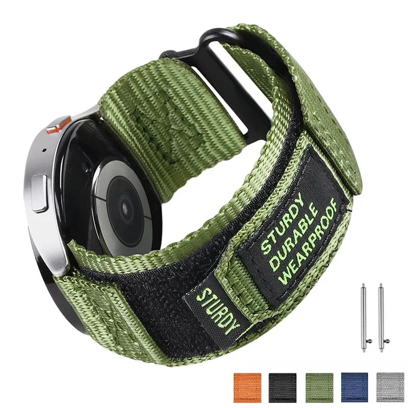 Sport Nylon Loop Armband für Huawei GT2/3 Universal Strap für Amazfit 20mm 22mm Ersatz Armband für Samsung Uhr 6 5 4 3