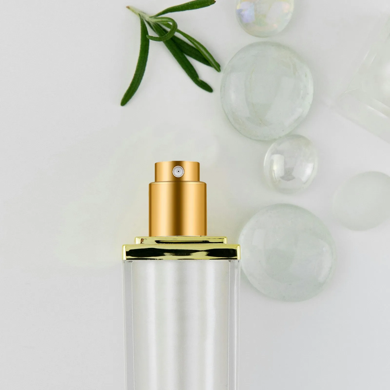 15Pcs Gold Edge Perfume Spray Top 13Mm Fine Mist Atomizer Nozzle for Fragrance Bottle Essential Oil Bottle Spray Pump