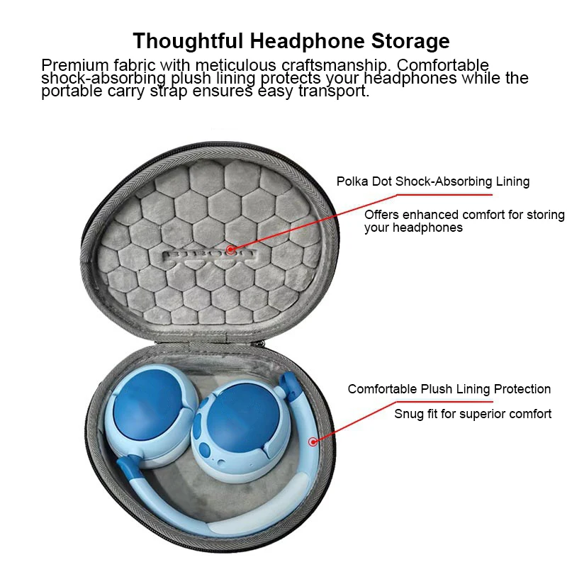 

Headphone Headset Case storage bag for JBL JR470NC Bluetooth-compatible Headphones, for JBL JR470NC Shoulder Bag