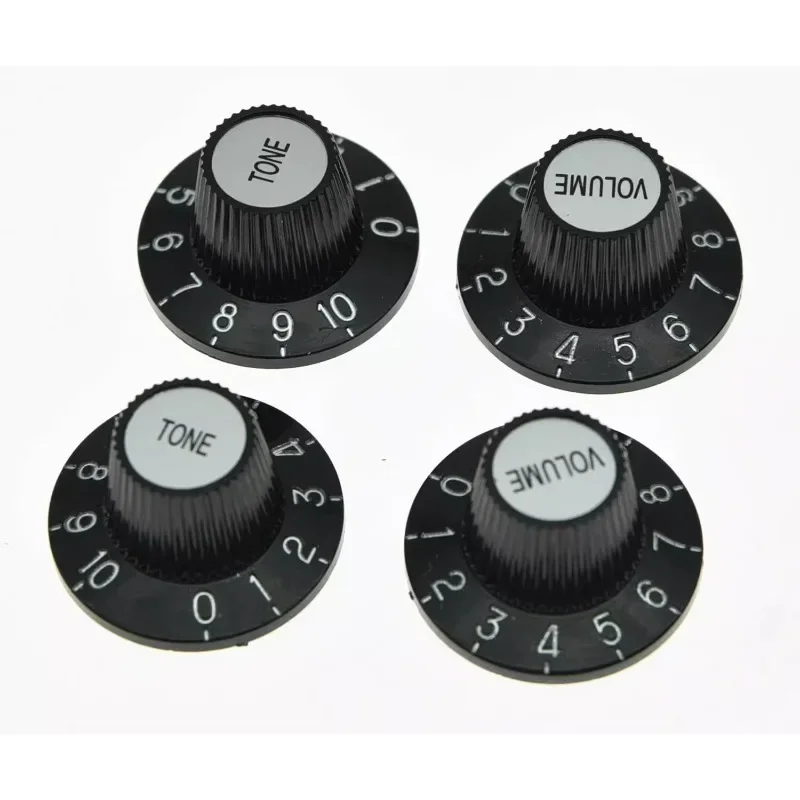 Electric bass guitar volume control knob cap guitar tone volume knob potentiometer cap 2V2T