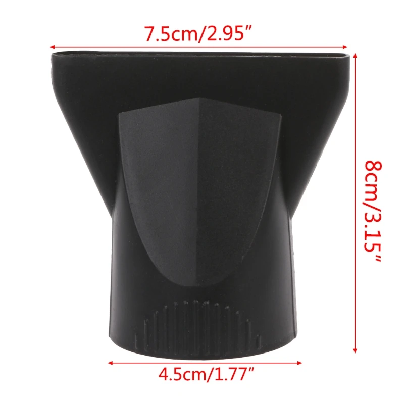 2023 New 2Pcs Hair Dryer Nozzle Hair Dryer Diffuser Drying Cover Narrow Concentrator Replacement Hairdressing Salon Styling Tool