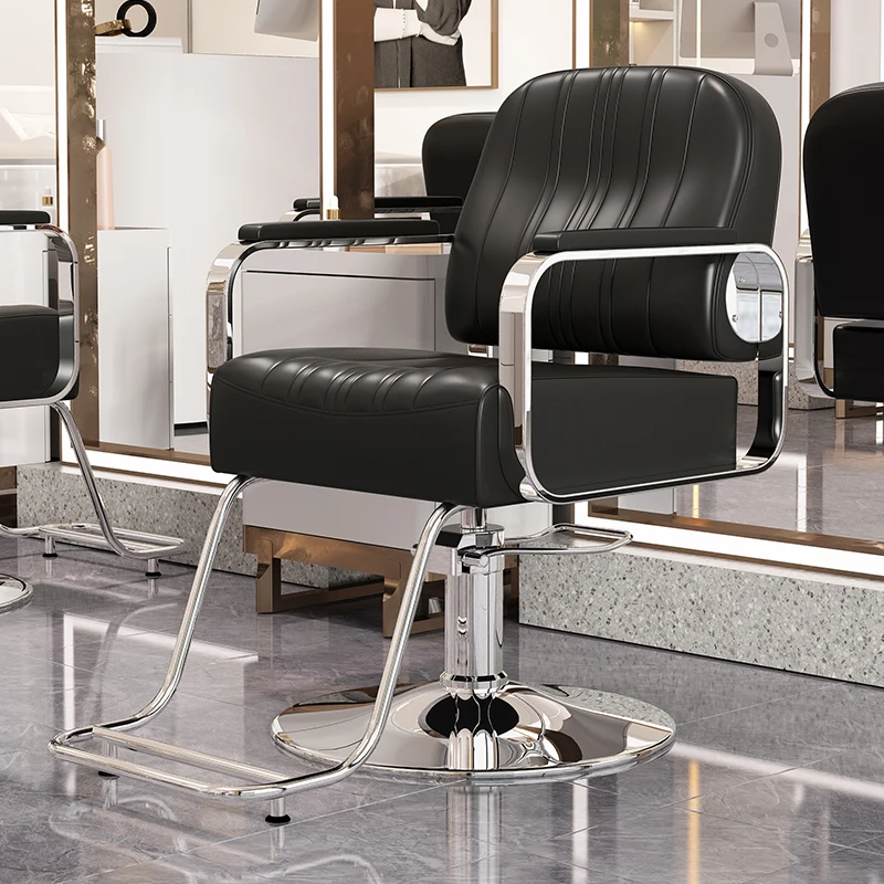 Adjustable Contemporary Deluxe Hair Salon Barber Chair treatment comfortable Barber Chair For Hair Stylist Hair Salon Furniture
