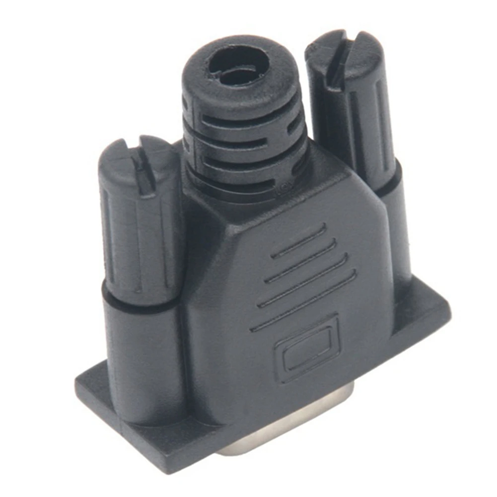 A23F-2PCS VGA Virtual Display Adapter Male Dummy Plug EDID Headless Ghost Emulator Lock Plate VGA Video Card Spoofer