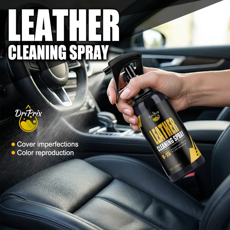 Car Plastic Leather Restorer Liquid Back To Black Gloss Car Interior Seat Leather Care Renovator Conditioner Automotive Product