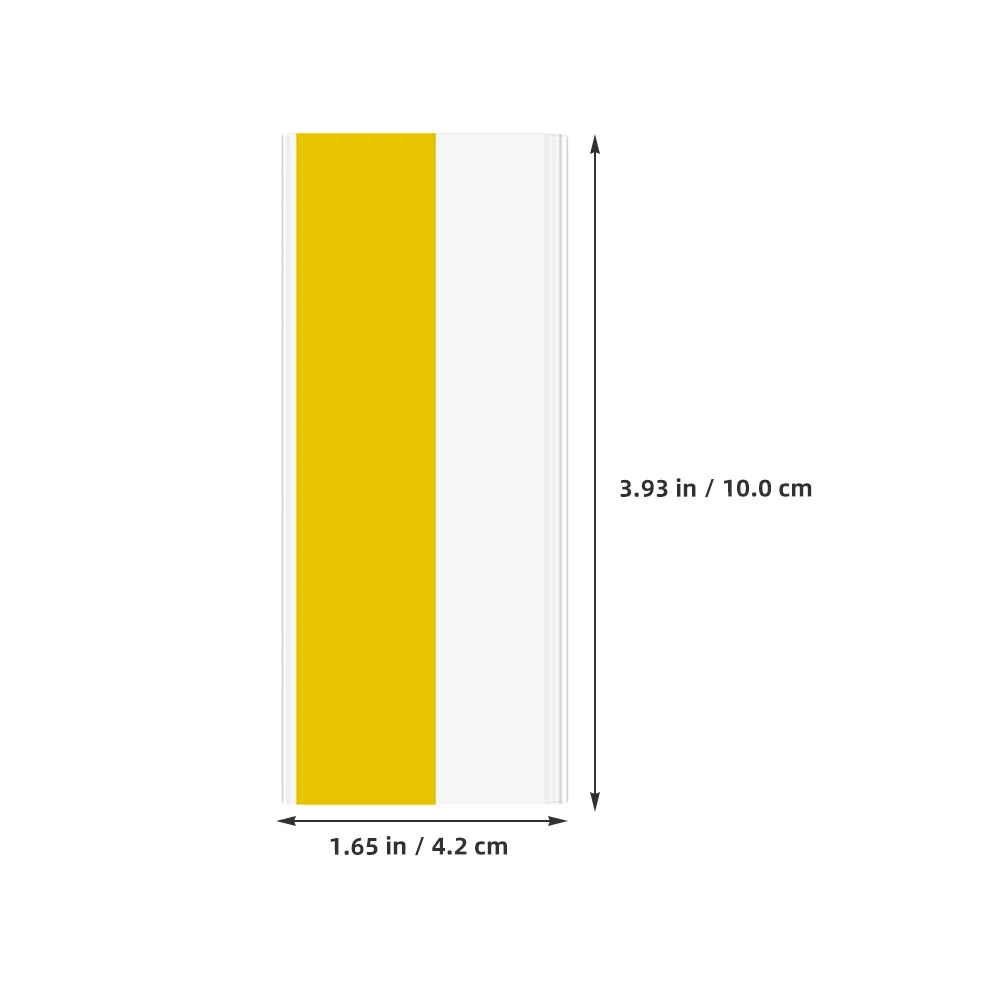 30Pcs Transparent Plastic Adhesive Price Tag Strip Space Saving Flat Design for Supermarket Shelves Retail Store Sign Holder