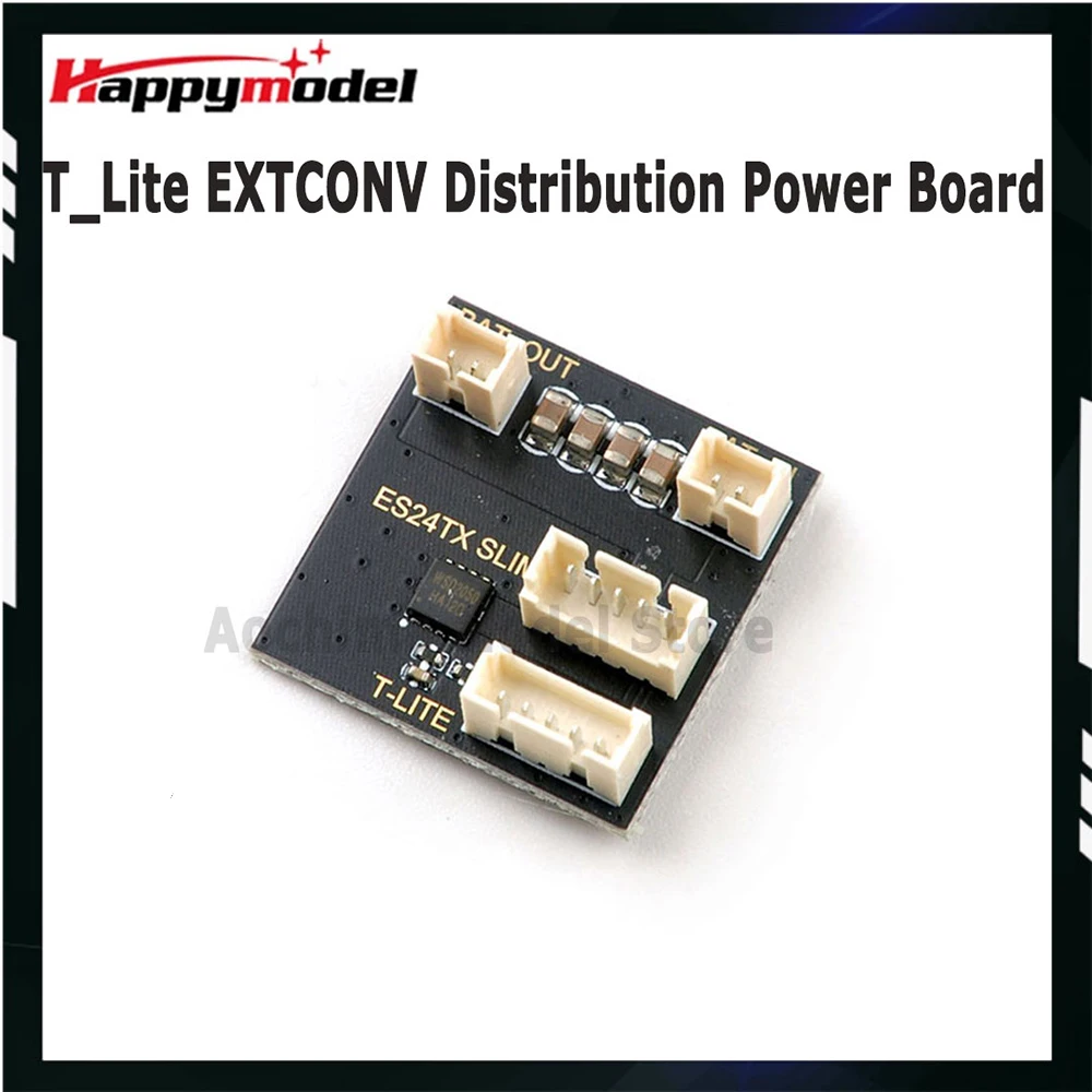 HappyModel ExpressLRS ELRS TX 모듈 교체 EXTCONV 배전 전원 보드, PDB T-LITE DIY 부품, ES24TX Lite