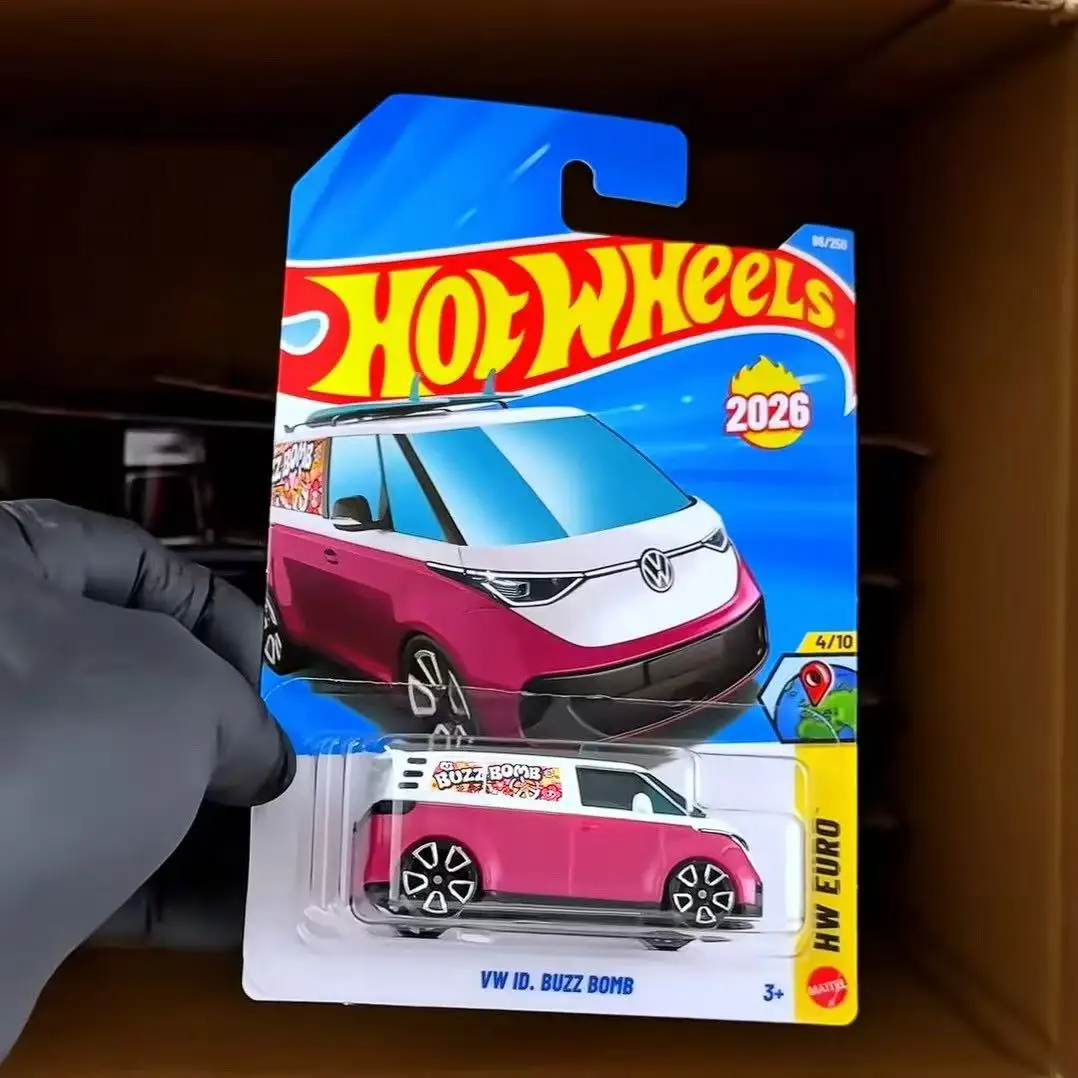 

2026-86 Hot Wheels Cars VW ID.BUZZ 1/64 Коллекция металлических литых моделей игрушечных транспортных средств