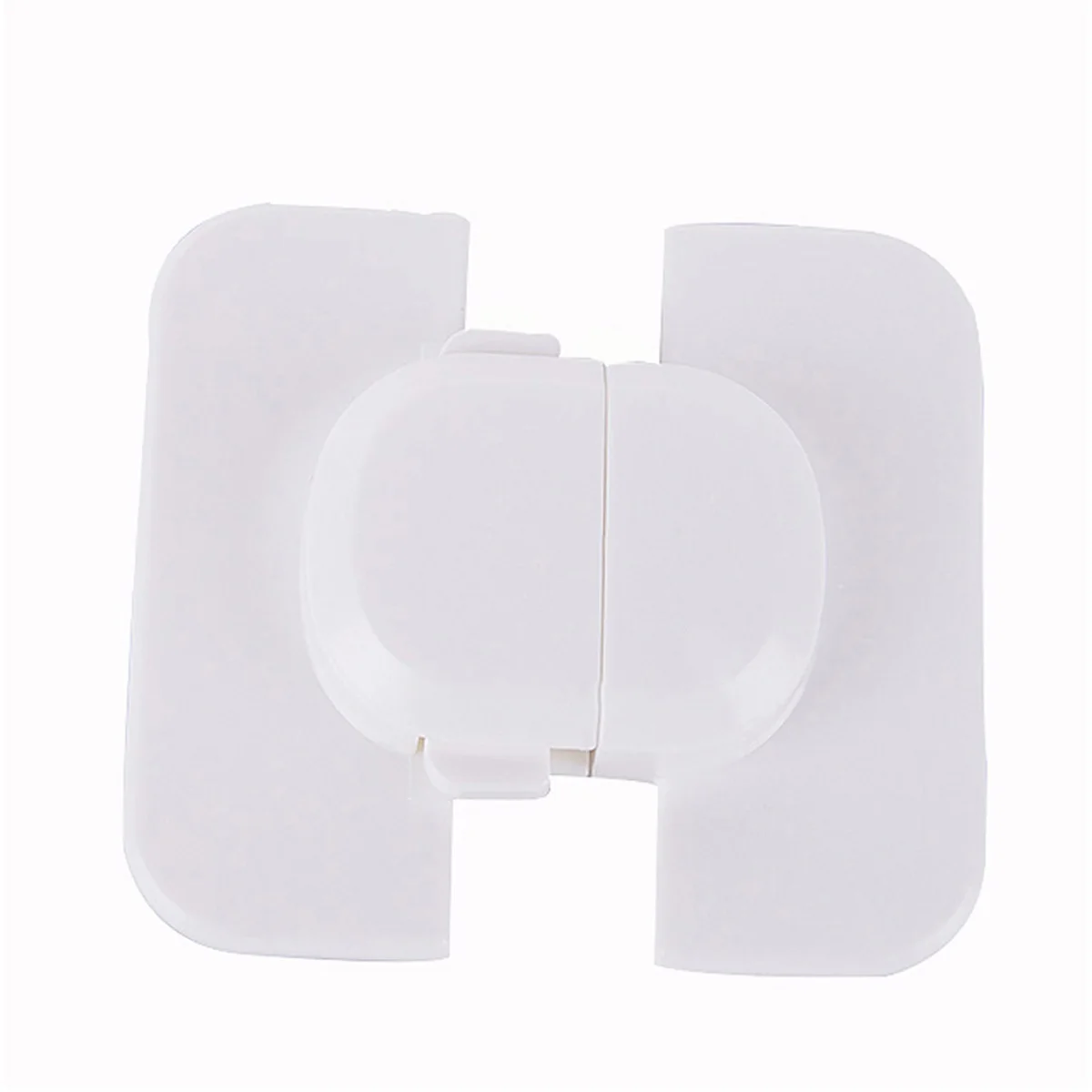 

6Pcs Child Safety Locks Baby Proof Locks White Refrigerator Cabinet Drawers Lock Finger Protection Easy Installation