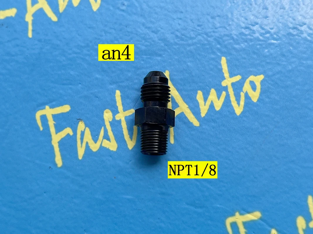 male 4AN AN4 an 4 to Male NPT1/8 1/8npt npt 1/8 staight Adapter adaptor Fitting