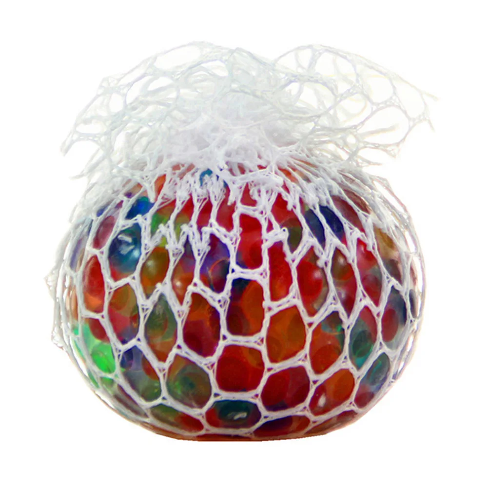 Anti-Stress Ball LED Mesh Squeeze Ball Toys Home And Office Use Stress Relief Toys For Easter Christmas Birthday