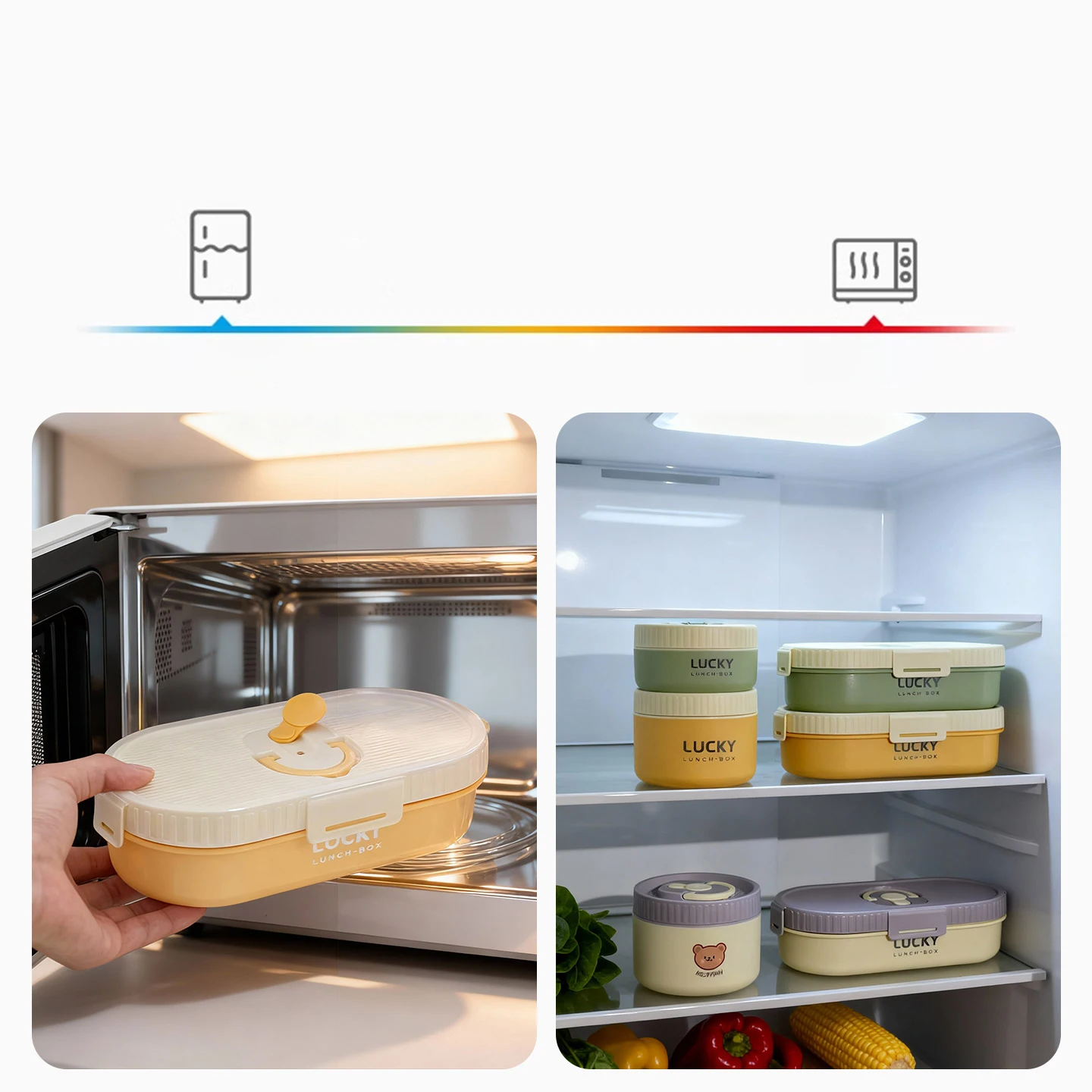 WORTHBUY – boîte à déjeuner is - Food Storage Dividers avis et prix