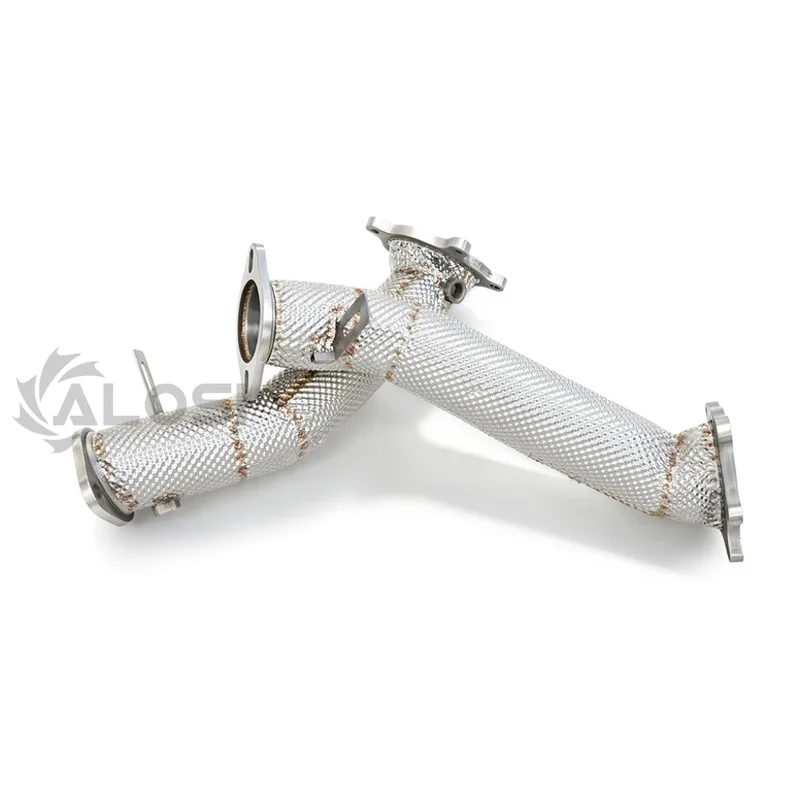 Factory Direct for Nissan GTR R35 3.8t Stainless Steel Exhaust Head with Insulation Layer High-performance Exhaust Head Section