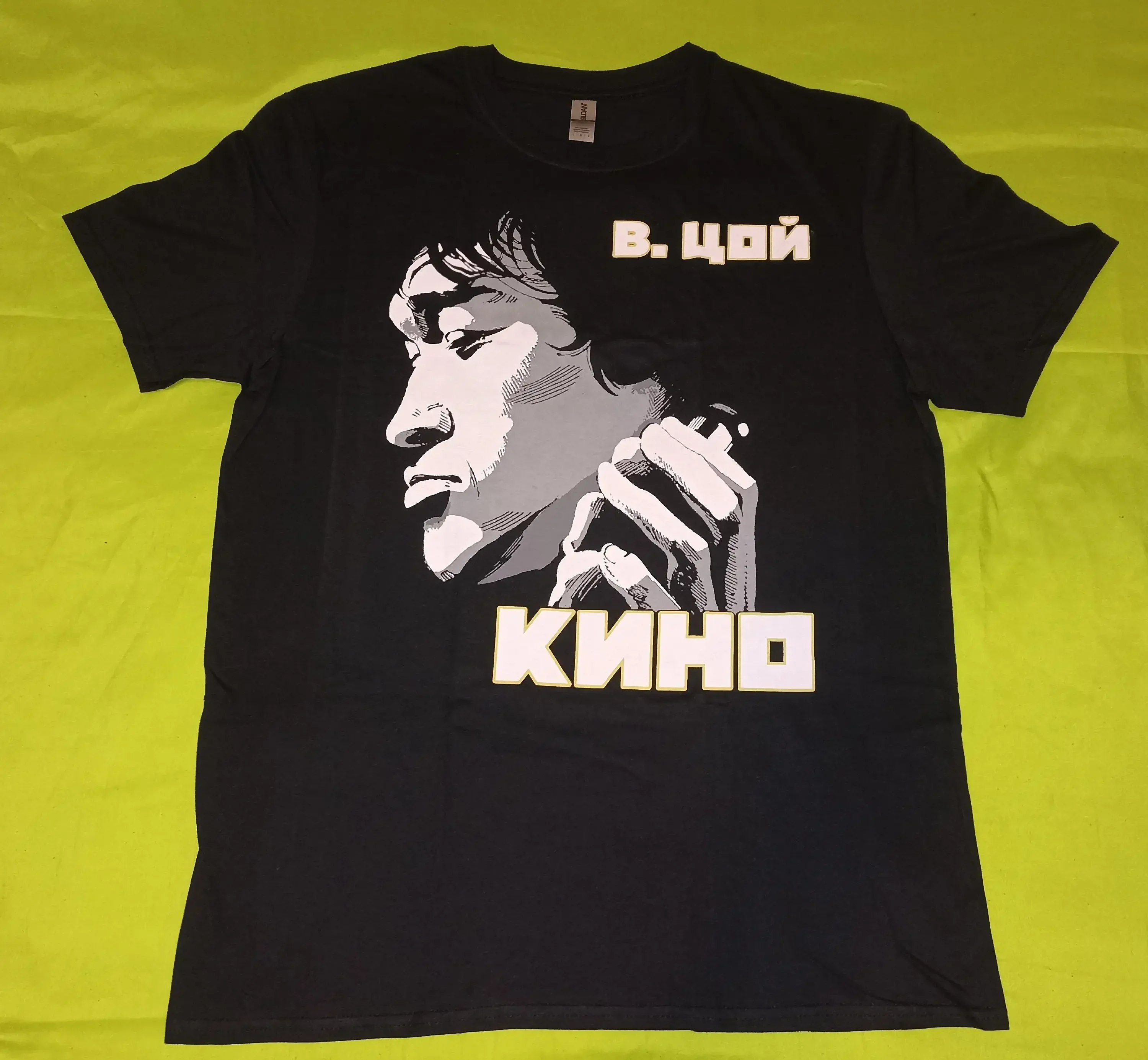 Victor Tsoi t-shirt Kino band    Of songs not yet written soviet post punk Igla movie