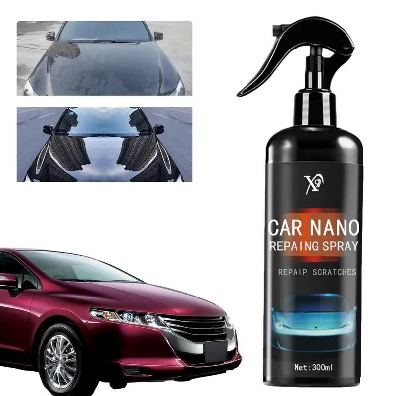 3In1 Ceramic Car Coating Nano Coating Liquid Nano Spray Coating For Paint Mirror Shine Crystal Wax Spray Auto Detailing For Car