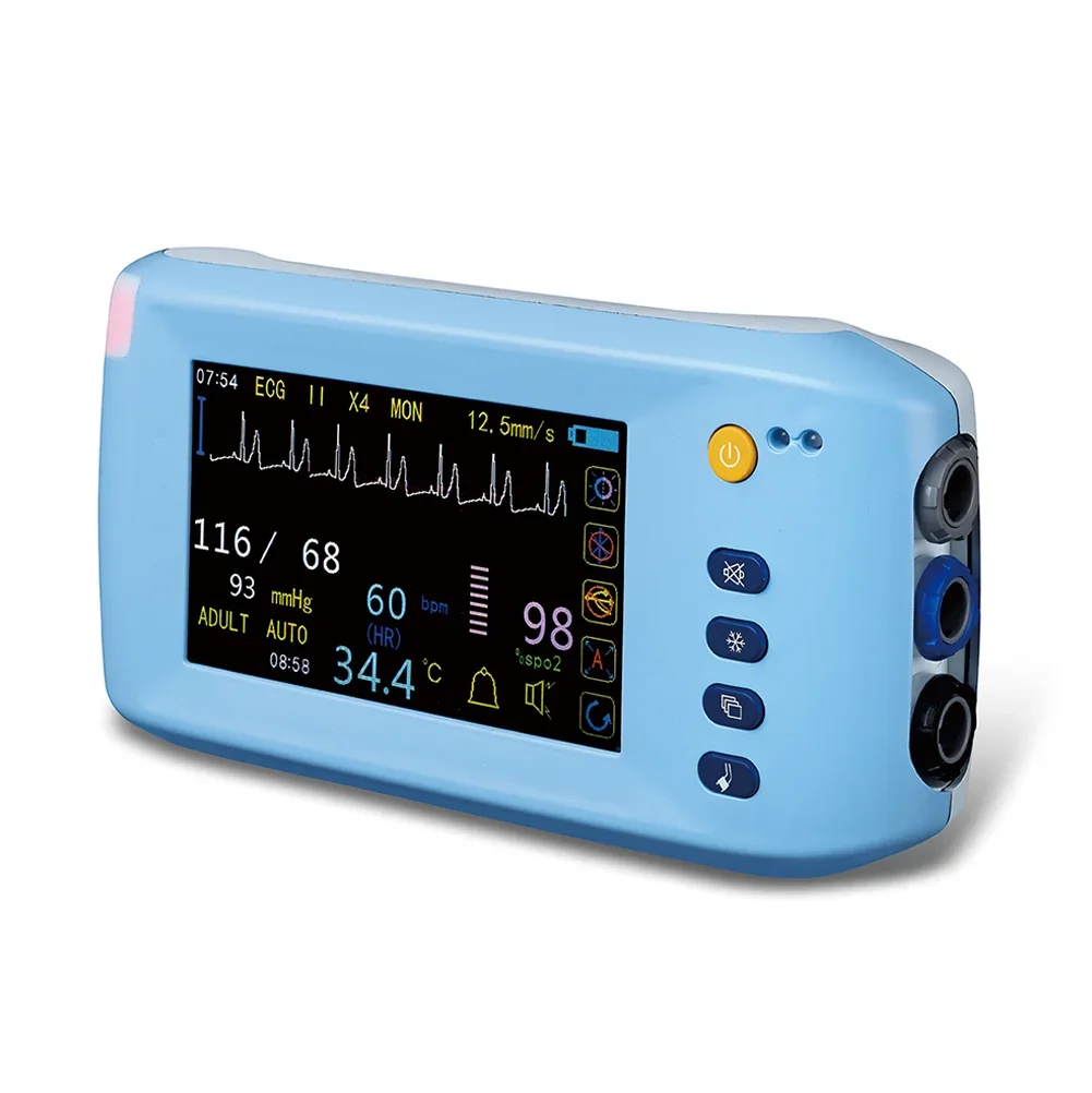 Hospital and Home Care Use Bedside Multiparameters Professional Medical Patient