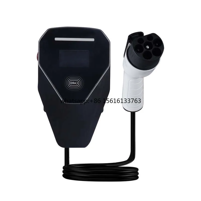 

New Energy DC Electric Vehicle 7kW 32A Card Scan Code Charging Station Household Commercial Charger Residential Garage