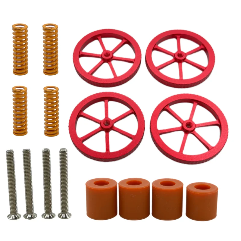 Creality Ender 3 Springs Upgrade Kit,Hot Bed Leveling Kit for Ender 3/V2/Pro/Ender 3 S1/Pro/Plus/Ender 3 Neo/Max Neo 3D Printer.