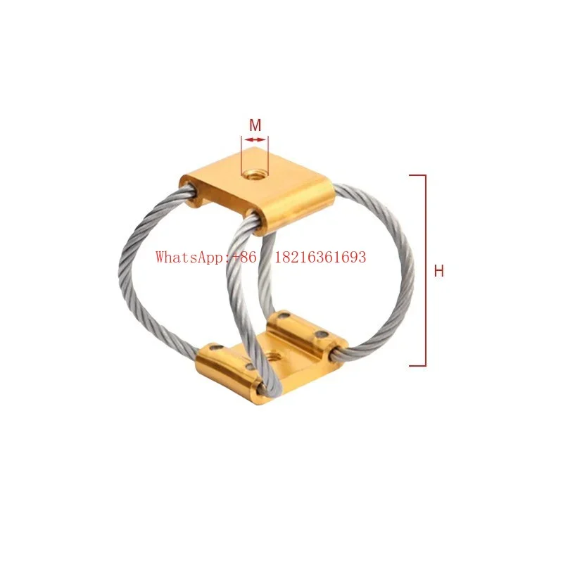 Limited Offer Drone Shock Absorber Small Wire Rope RC Spring Buffer Gimbal Miniature Vertical Shock Absorber Universal Joint D