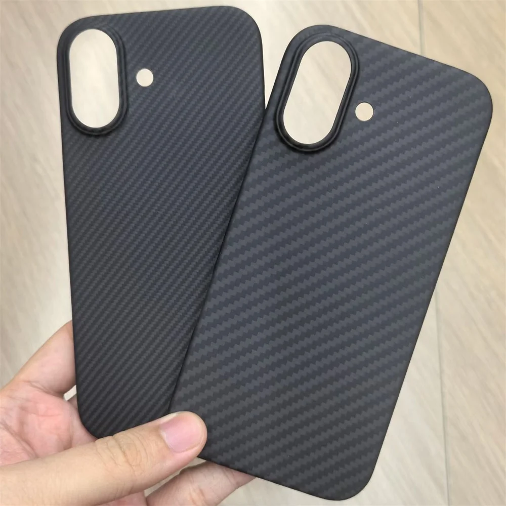 حافظة من ألياف الأراميد لهاتف آيفون 17 برو ماكس حافظة خفيفة رفيعة - ملمس أقل غطاء مقاوم للصدمات ومضاد للخدش