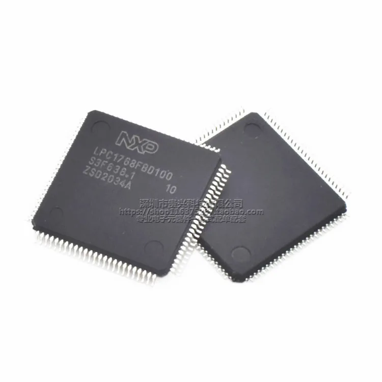 LPC1768FBD100 Chip LQFP100 Geïntegreerde Circuit 100MHZ512KB Controller