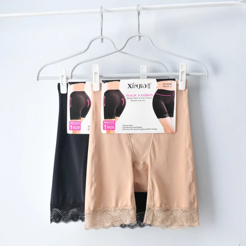 Женские бесшовные брюки из ледяного шелка с подтяжкой бедер, сокращение нижнего живота, со средней высокой талией, корректирующие фигуру, корректирующие брюки, формирующие брюки