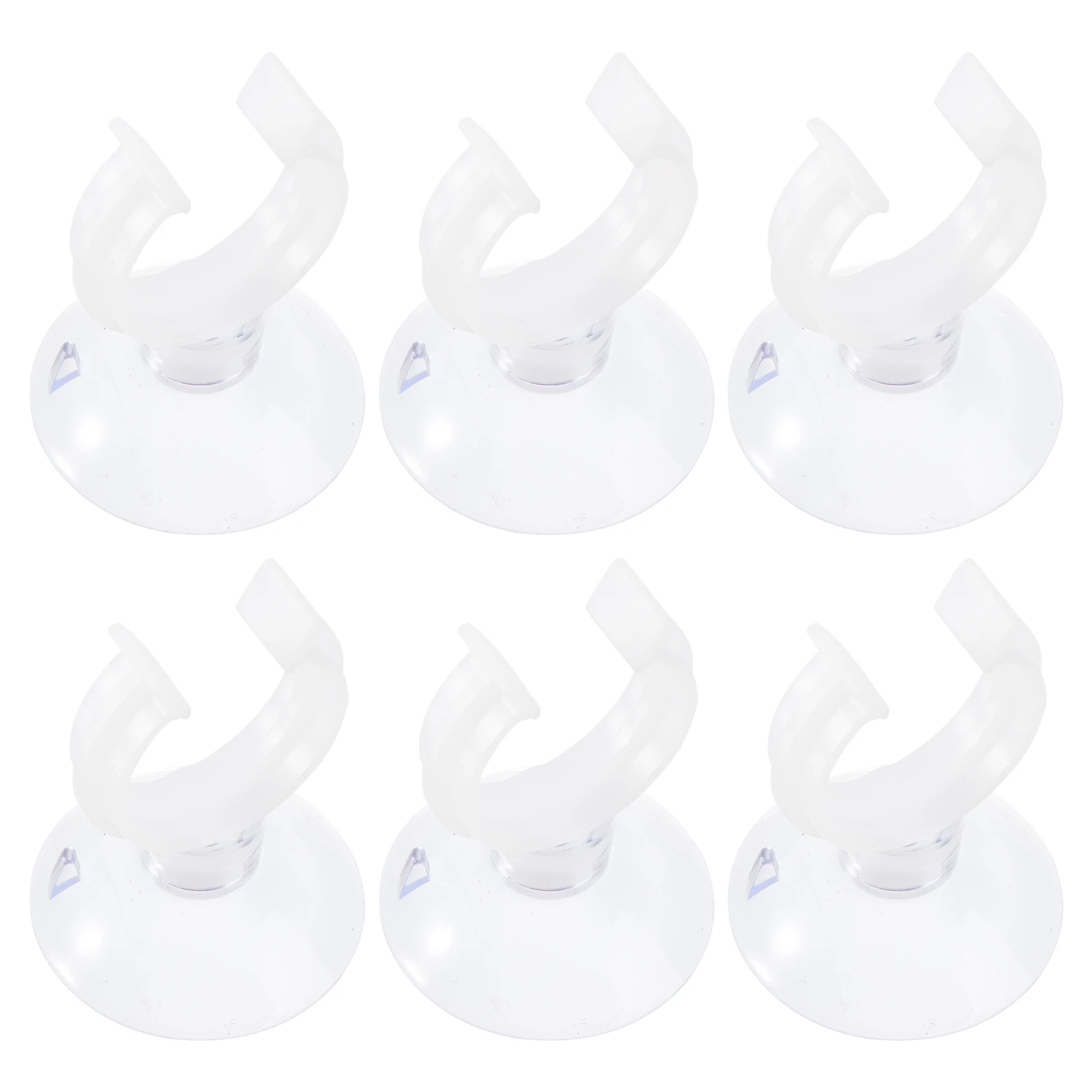

6 Pcs Water Pipe Clip Aquarium Holder Fish Tank Fixed Clamp Suction Cup Durable Acrylic Easy Install Pet Supplies Aquatic