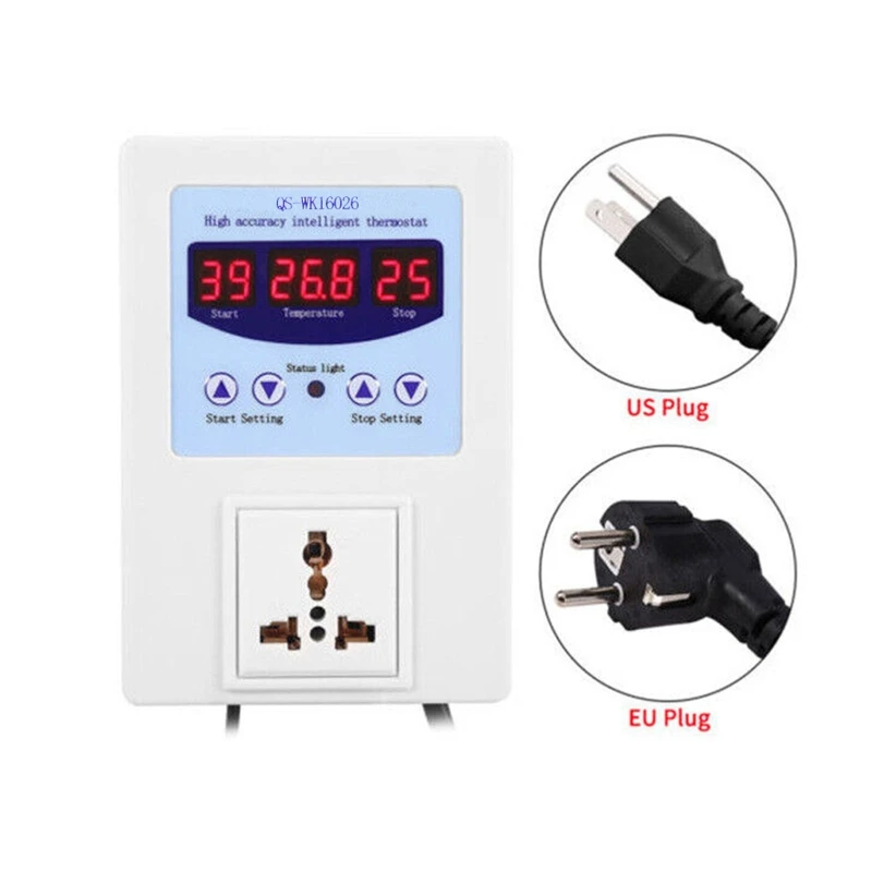 Digitale Temperatur Controller für Fisch Tank Boden Heizung Heizung Kühlung Modus Automatische Smart Temperatur Control EU/UNS/UKPlug