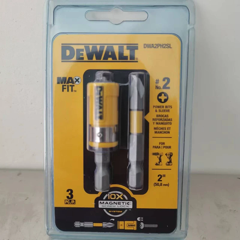 Dewalt Dwa2ph2sl 2 Inch Ph2 Twee Sets Kopschroevendraaier Magnetische Ringhuls