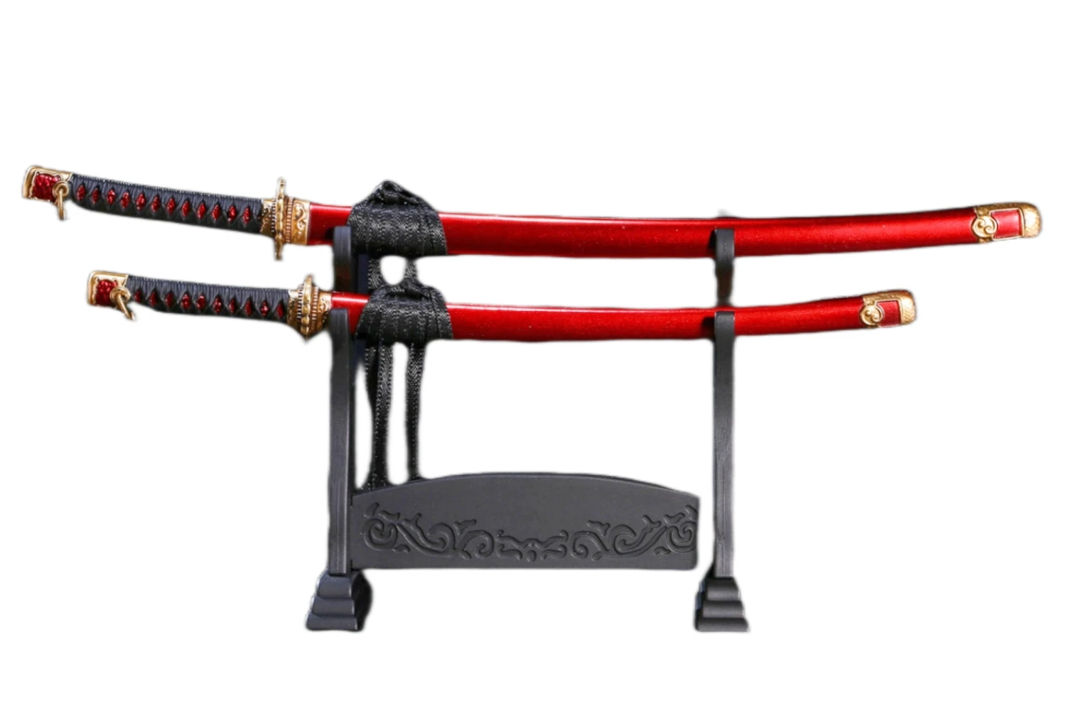 

HiPlay 1/6 Action Figure Accessory Japanese Samurai Ronin Die-cast Alloy Katana-Wakizashi Series Model For Figure Red