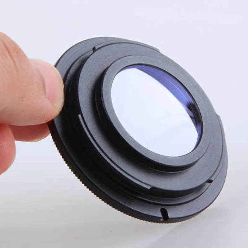 M42-Ai Adapter with Glass Focus Infinity For M42 Screw Lens to Nikon F Mount Camera SLR DSLR D90 D300s D3200 D7000 D7100