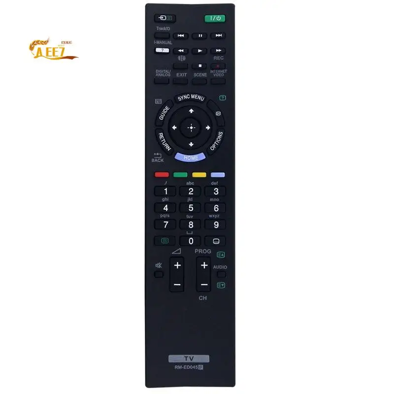 Control remoto AEE7-RM-ED045 para televisor LED LCD Sony Bravia KDL-22EX320 KDL-32EX320 KDL-37EX720 KDL-60NX720 KDL-24EX325 KDL-32EX420