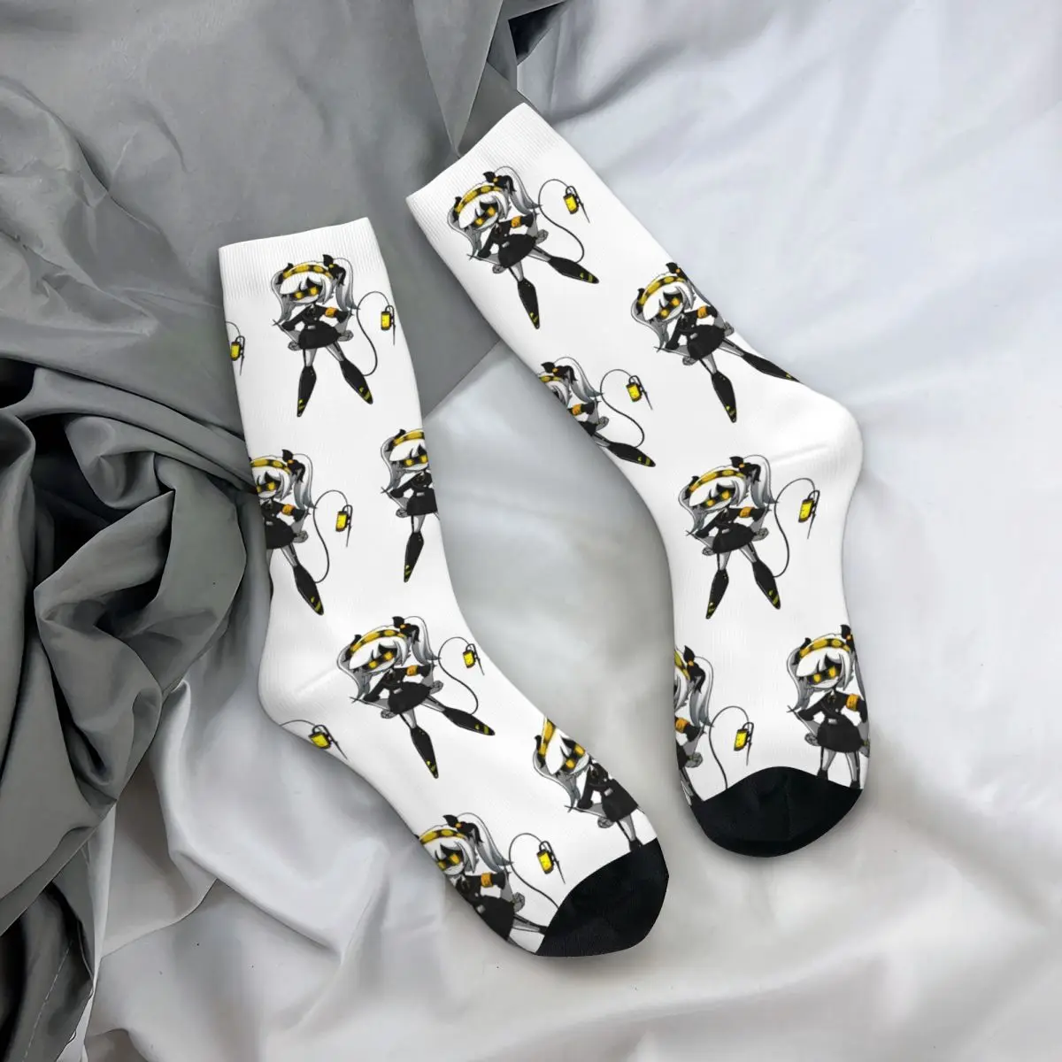 Men Women Murder Drones Horror Cartoon N Socks Warm Fashion Socks Crazy Accessories Middle Tube Stockings Amazing Gift