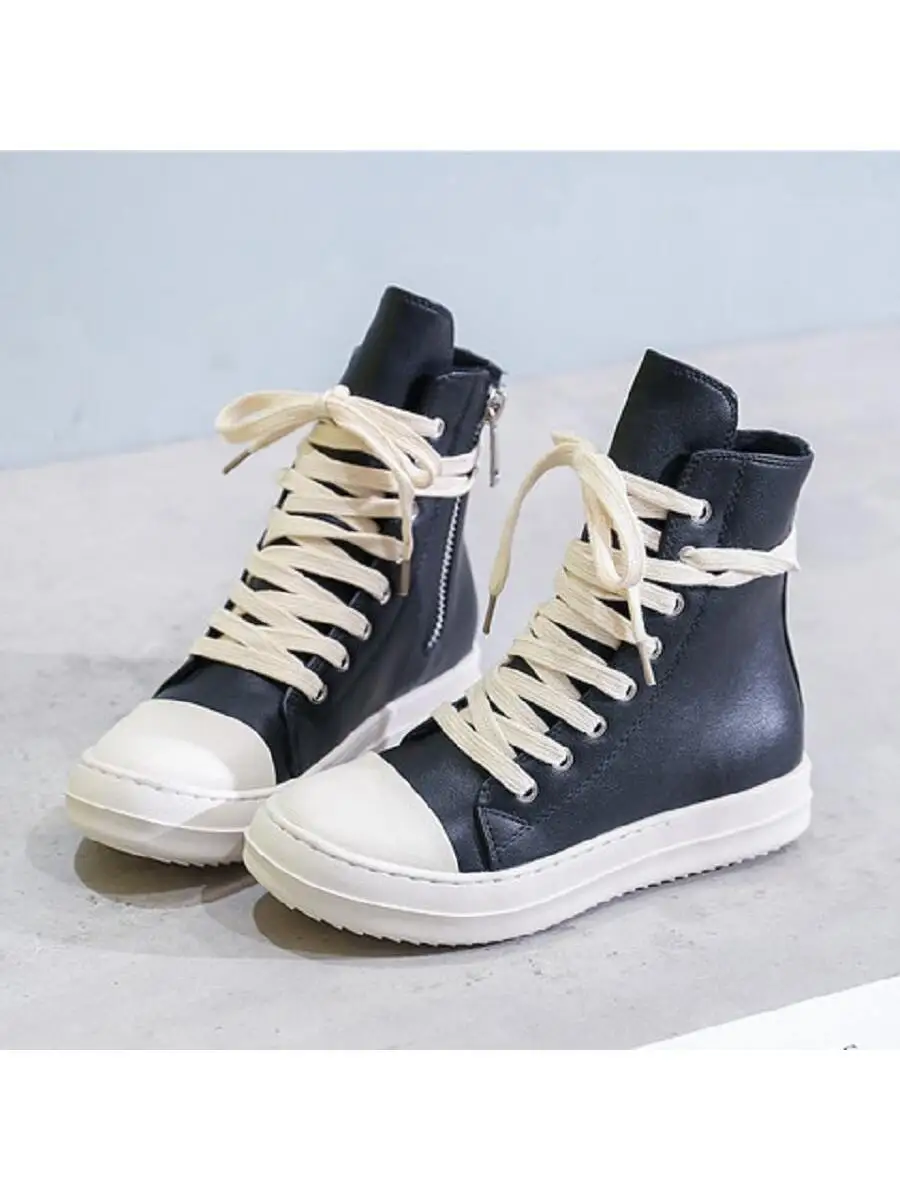 

Women Sneakers High top classic Spring autumn shoes PU Leather Casual Fashion Woman and men lover unisex sport shoes
