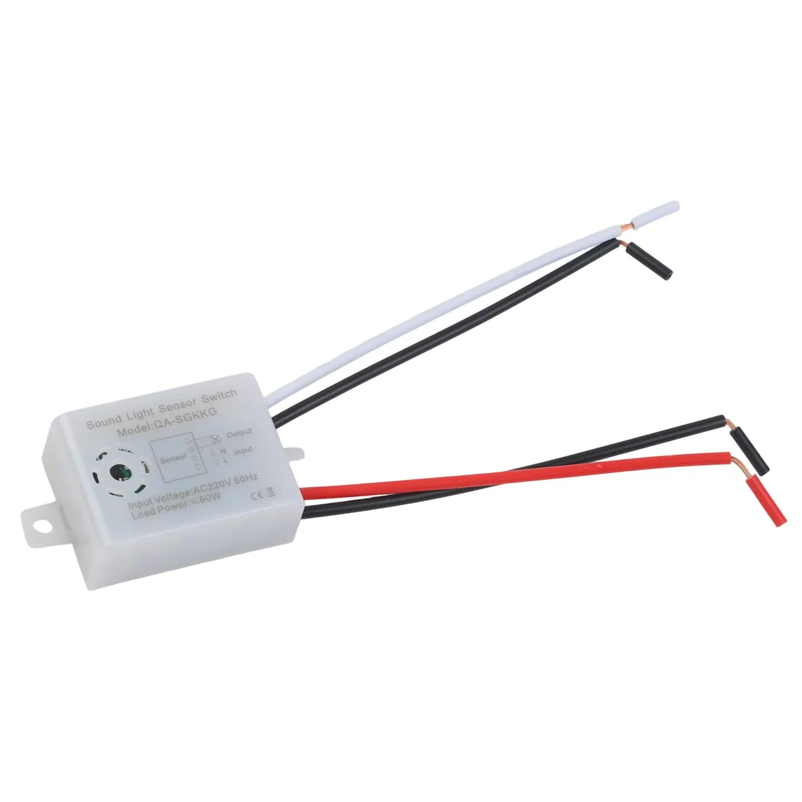 Automatic Lighting For Warehouses Light Control Sensor Sound Light Sensor Switch IP44 Protection Rating Delay Shut-Off Function