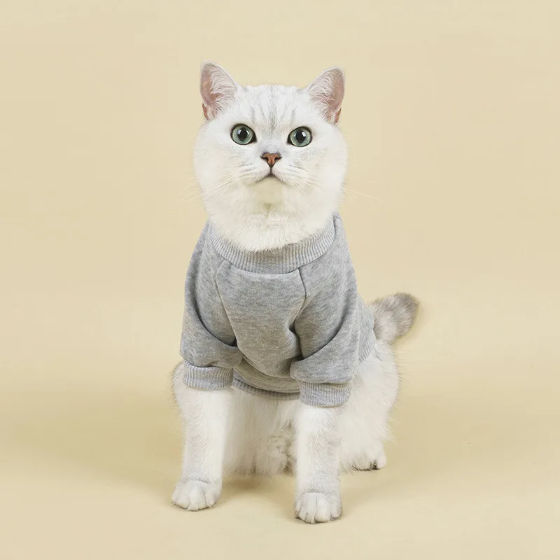 Pet Hoodie Autumn and Winter New Comfortable Breathable Warm Fluffy Dog Clothes Small Dog and Cat Clothes