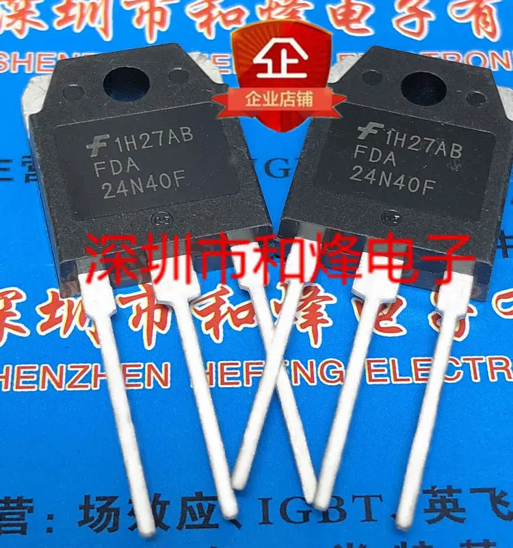5PCS/LOT FDA24N40F  TO-3P 400V 24A    Datasheet - Electronic Component for Professional Use