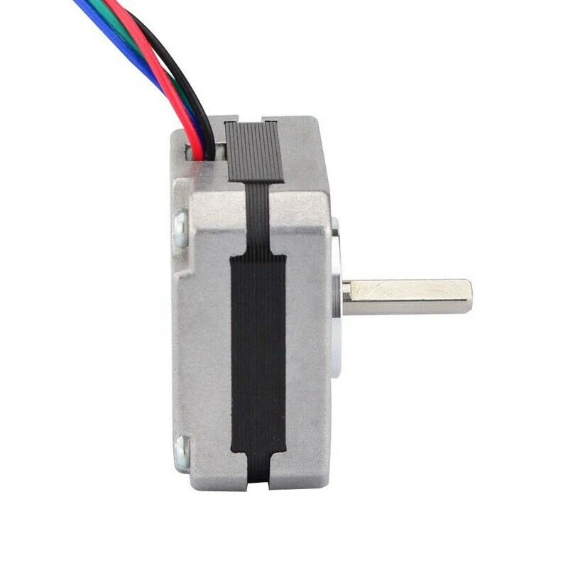 2Pcs 17Hs08-1004S 4-Lead Nema 17 Stepper Motor 20Mm 1A 13Ncm(18.4Oz.In) 42 Motor Nema17 Stepper For Diy 3D Printer Cnc Xyz