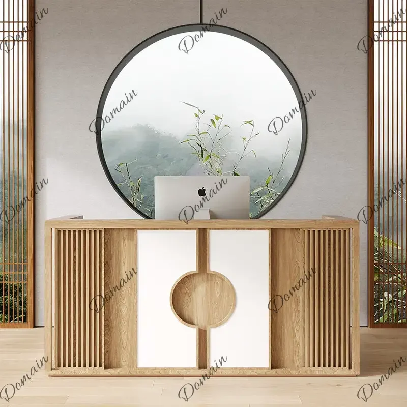 XX 120 160 180 200 220 240cm Modern Design Reception Counter Reception Desk Computer Desk Bureaux De Travail Designer Furniture