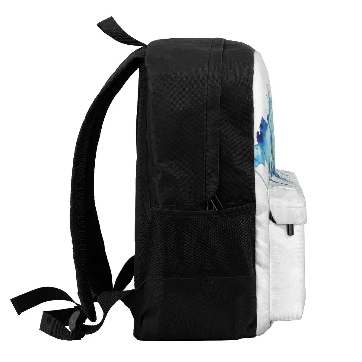 Skydiving, Skydiver Parachute, Parachuting. Watercolor Illustration Backpacks Bookbag School Bags Rucksack Rucksack Shoulder Bag
