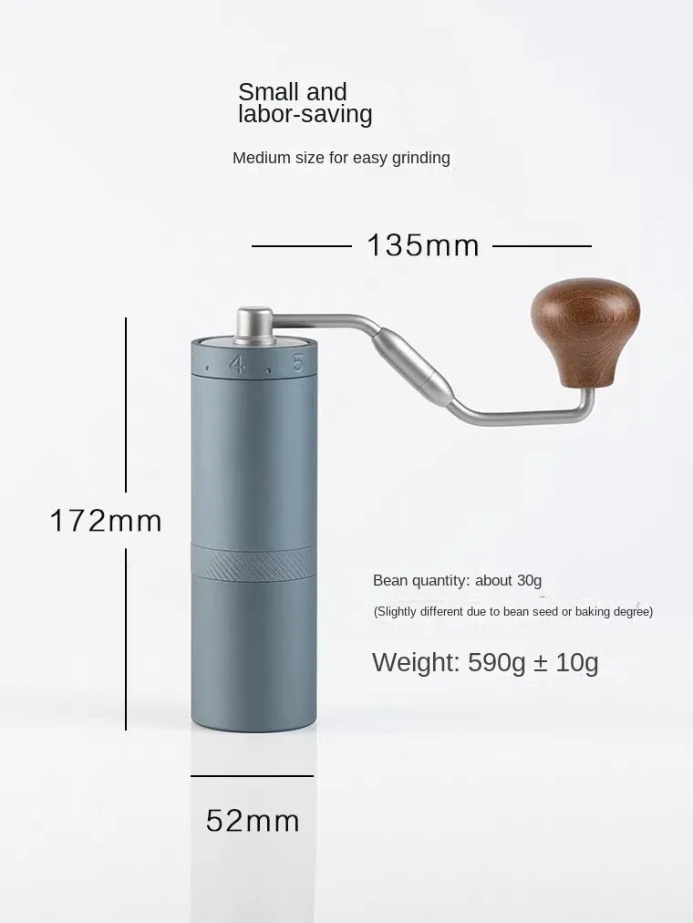 

Hand grinder portable hand brew espresso manual home coffee bean grinder