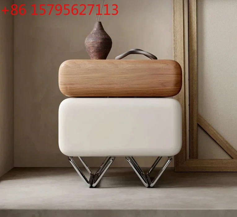 

Итальянская минималистичная прикроватная тумбочка и шкаф для хранения вещей