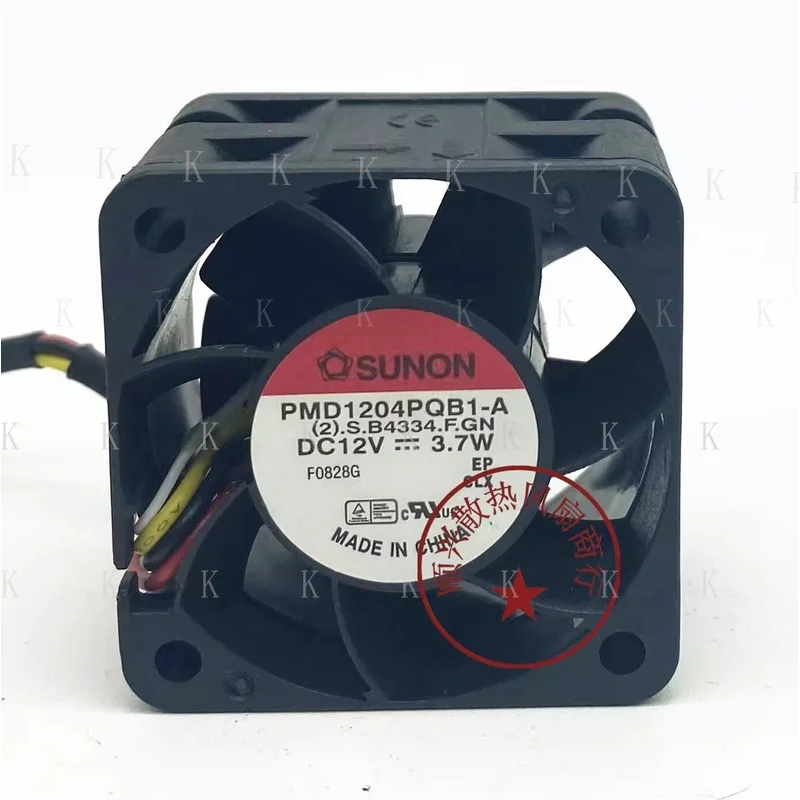C FOR PMD1204PQB1-A DC12V 3.7W 40*40*28MM Server Cooling Fan *yu