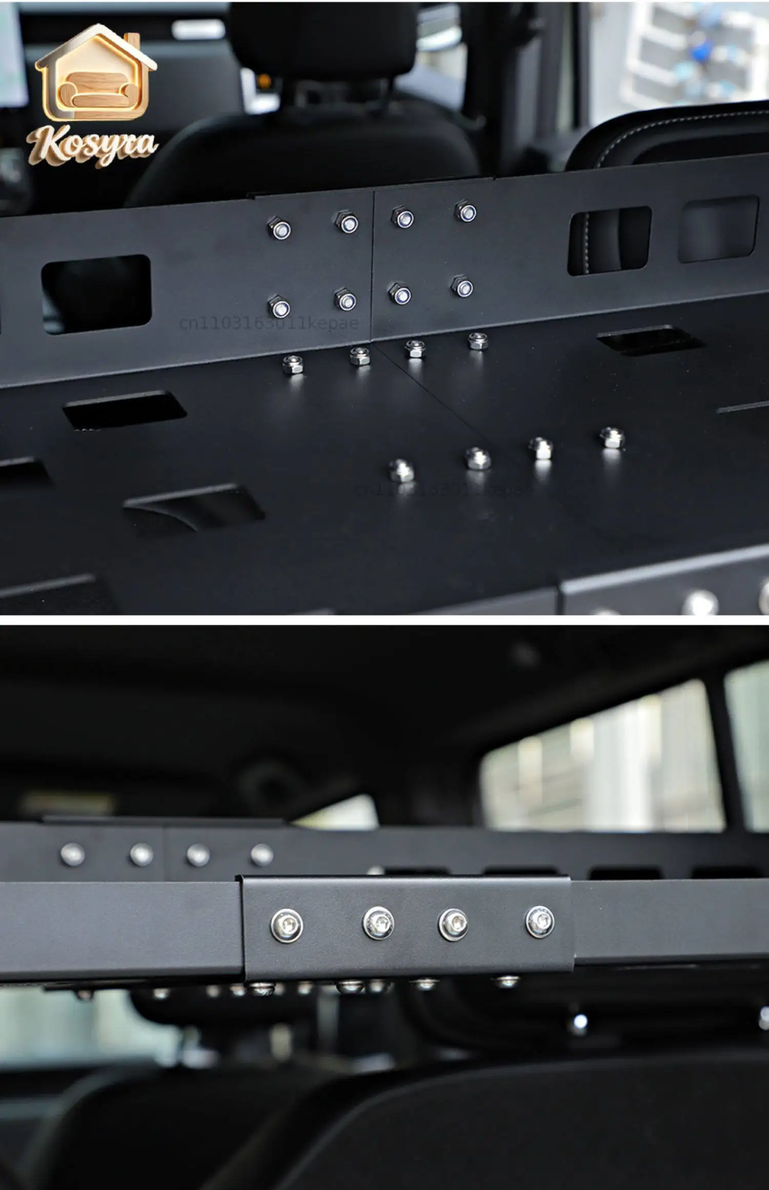 Suitable for Chery iCAR V23 special trunk rack modification aluminum alloy trunk layered rack