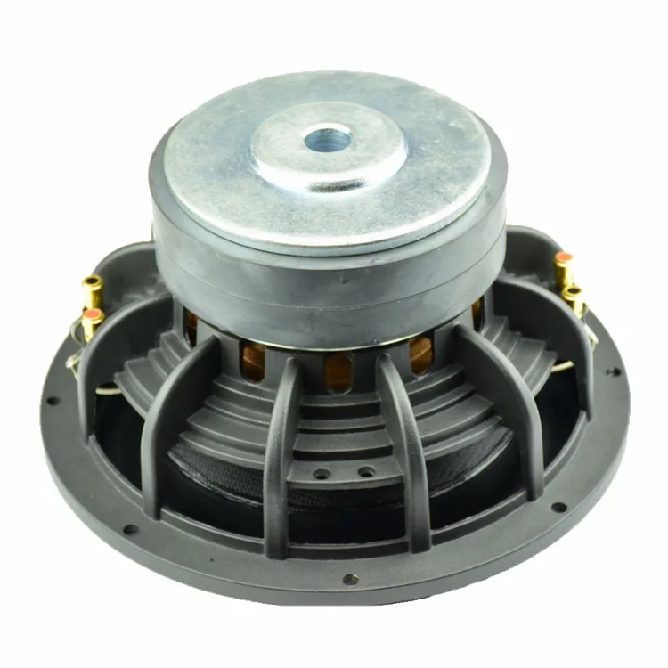 Aluminum 10 Inch 156mm Ferrite Dual Magnet Big Carbon Fiber Basin Super Woofer Horn 4Ω/8Ω RMS Power 300W 85DB Subwoofer Speaker