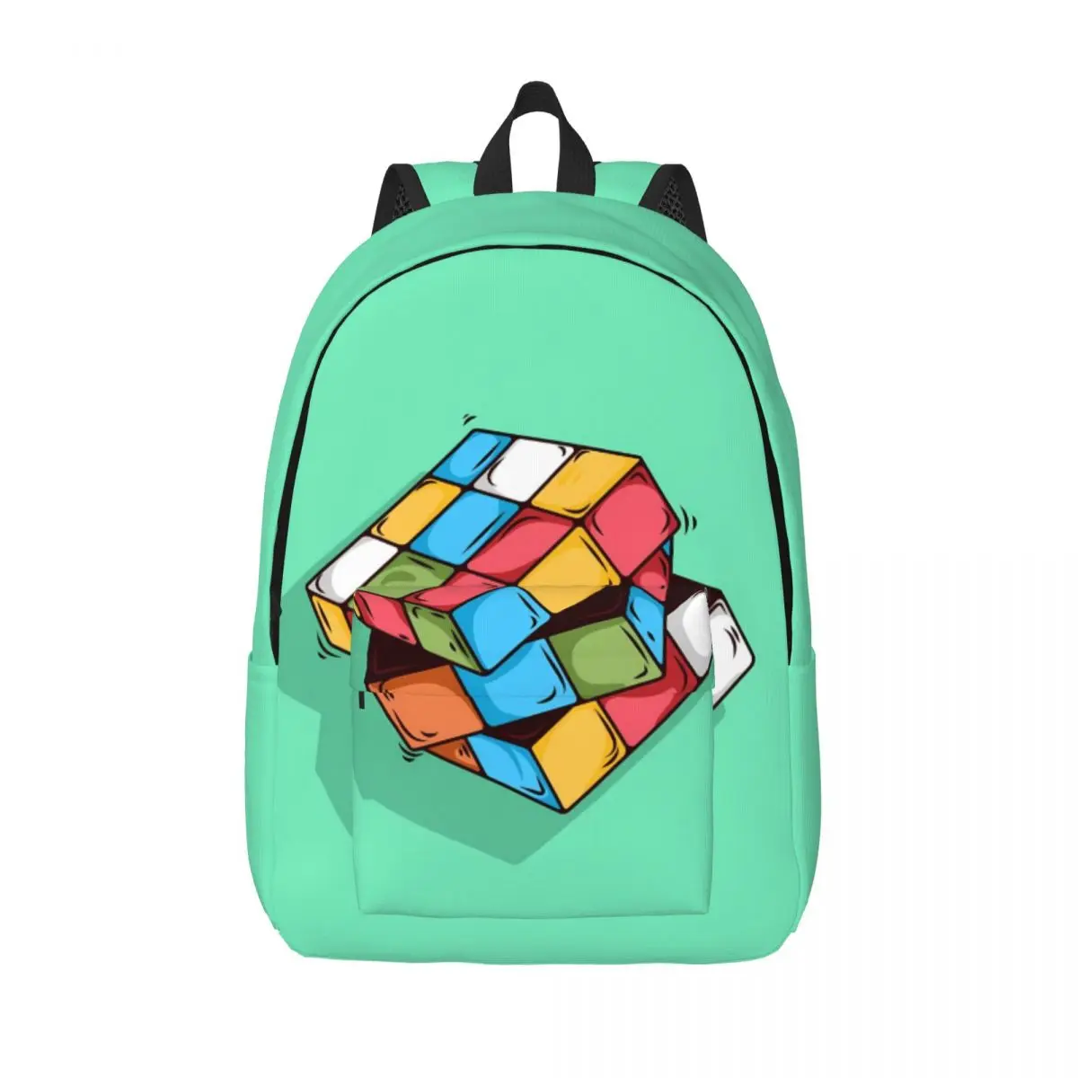 Funny Math Speed Cubing Backpack Women Puzzle Lover Soft Backpacks Xmas Gift High School Bags University High Quality Rucksack