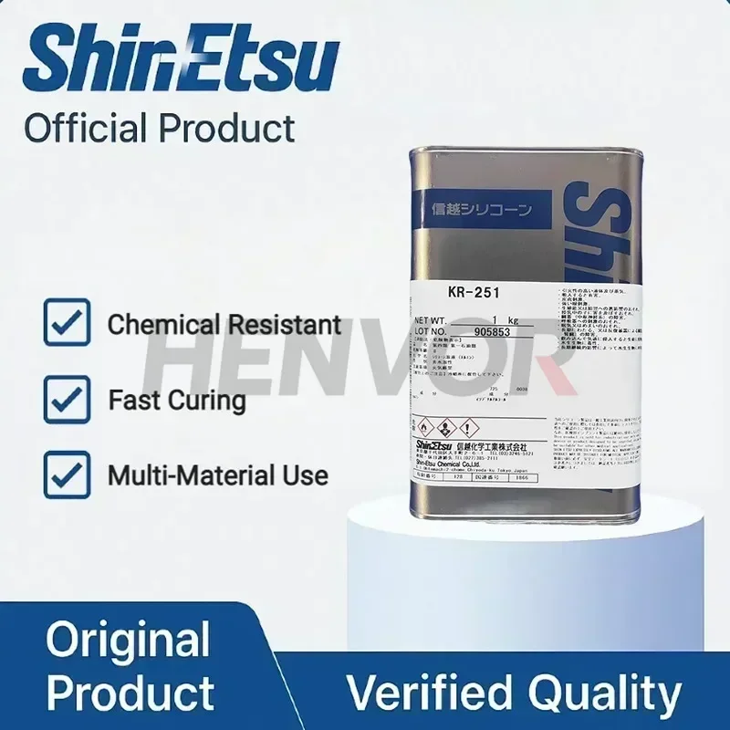 Shin-Etsu KR-251 Silicone Grease 1kg High Temperature Resistance Electrical Insulation Sealing