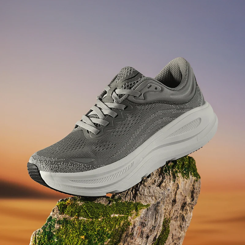 Herren-Laufschuhe Mesh-Sneaker Trainingsschuhe Dämpfende Atmungsaktive Luxusschuhe Paar-Offroad-Outdoor-Rennschuhe Rutschfest Modisch – Detail 15